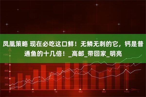 凤凰策略 现在必吃这口鲜！无鳞无刺的它，钙是普通鱼的十几倍！_高邮_带回家_明亮